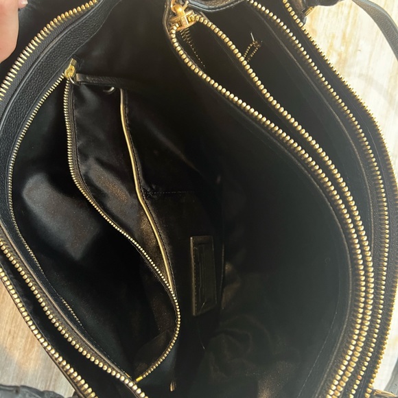 Large Pebbled Leather Coach Borough Bag (Rare) - Picture 14 of 16